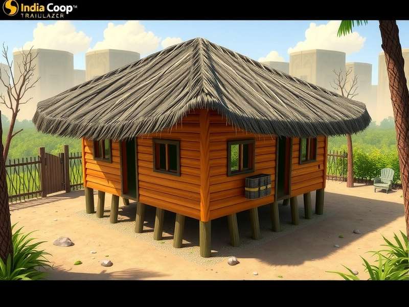 Cooperative Village Building in India Coop Trailblazer India Coop Trailblazer Village Building